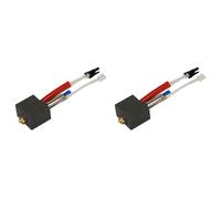 2X Kit de Tête Chauffante 24 V 60 W pour Extrudeuse KingRoon KP3S V1, Buse en Laiton de 0,4 mm