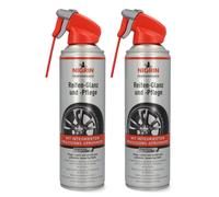 2x Kit Nigrin Reifen-Pflege Reifen-Glanz Spray Nettoyant Coque Auto-Reifen Gummi