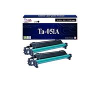 -2x Kit Tambours lasers compatibles avec Canon 051 (2170C001) pour Canon i-Sensys LBP162dw, MF264dw, MF267dw, MF269dw, LBP160