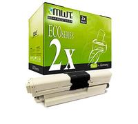 2X Kraft Office Supplies Cartouche de Toner Compatible pour Oki ES3452 ES5431DN ES5462DN ES5462DNw ES5462MFP ES3452DN ES5431 ES3452MFP ES5462 remplace 44973512 Black
