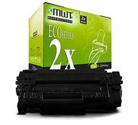 2X Kraft Office Supplies Compatible Cartouche de Toner Compatible pour HP Laserjet Pro M 521 dw DX dz dn remplace CE255A 55A