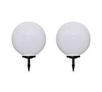 2x Lampes d'Allée d'Extérieur à LED 50 cm et Piquet au Sol Jardin vidaXL