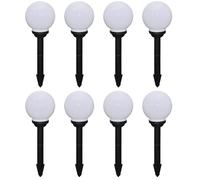 2x Lampes d'Allée d'Extérieur à LED 50 cm et Piquet au Sol Jardin vidaXL