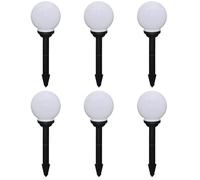2x Lampes d'Allée d'Extérieur à LED 50 cm et Piquet au Sol Jardin vidaXL