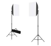 2x Lampes de Studio Professionnelles 40x60 cm Equipement Photographie vidaXL