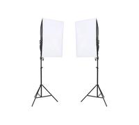 vidaXL Lampes de studio professionnelles 2x - Éclairage photo intérieur 40x60 cm