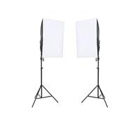 2x Lampes de Studio Professionnelles Equipement de Photographie Eclairage Système de Fond Prise de Photos Intérieur 190243