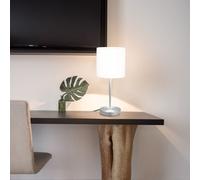 2x Lampes de Table Bouton Tactile Lecture Chevet Luminaire Eclairage vidaXL