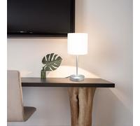 2x Lampes de Table Bouton Tactile Lecture Chevet Luminaire Eclairage vidaXL