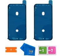 2x Lcd Joint Adhésif Sticker Autocollant Etanchéité Compatible Avec Iphone 11-6.1 Inch Noir Pour Le Cadre D'affichage Lcdkit D'outils Inclus