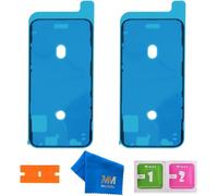 2x Lcd Joint Adhésif Sticker Autocollant Etanchéité Compatible Avec Iphone 11 Pro Max-6.5 Inch Noir Pour Le Cadre D'affichage Lcdkit D'outils Inclus