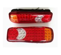 2x LED Arrière Récupération 24V Feux 5 Chambres Pour Camionnette Châssis Camion Remorque Caravane 350 MM