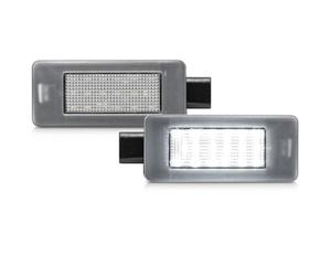 2x LED Éclairage plaque immatriculation Compatible for Peugeot & Citroen | sans erreur OE 9682403680 Compatible for Peugeot 208 2008 308 3008 5008 II 207 CC Compatible for Citroen C3 MK3 DS3 C5