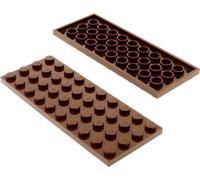 2x Lego Bau Platte 4x10 Basic rot rot braun Star Wars 79109 10236 75059 4225715 3030