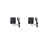 2X Leitor de CartãO Inteligente USB para Banco IC/ID EMV Alta Qualidade 7 8 10 Operacional Linux USB- 7816