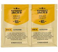 2x levure d'hydromel - 10g / 25L - Mangrove Jack's - levure d'hydromel sèche - | Hydromel | Levure de vin | Vin blanc de levure et vin rouge