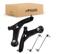 2x Lh Rh Front Lower Suspension Control Wishbone Arm + Links For Mazda 2 Ford