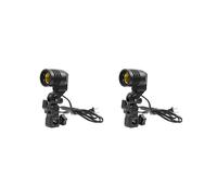 2X Light Lamp Photo Studio E27 AC Socket Photography 1.8M Cable Cord Bulb Stand with Umbrella Holder Bulb Mount US Plug