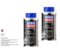 2X Liqui Moly 125Ml Moto 4T Additif Essence Pour 4-Tact