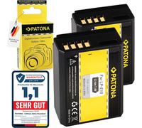 2X LP-E10 Batterie 860mAh Compatible avec Canon EOS 1100D 1200D 1300D 2000D 4000D Rebel T3 T5 T6 T9 EOS Kiss X50 X70 X80 1D X Mark 1D X Mark II CanonEOS EOS2000d LP E10 LPE10