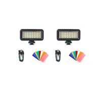 2X Lumière de Plongée Étanche Lampe Sous-Marine Éclairage de Photographie pour Caméra D'Action de Téléphone Portable
