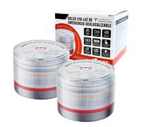 2X Lumière de Secours V16 DGT 3.0, Homologuée avec Géolocalisation