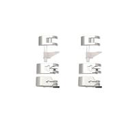 2x Machine À Coudre Pied- De Set-1/4 Pouces Pied Quilting/Guide Réglable Couture Du Pied- / Point D'assemblage Dans Le Fossé Couture Du Pied- Pour Plus Bas Machine À Coudre