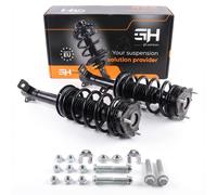 2x MacPherson Amortisseur-Kit à Gaz Avant pour Ford Fusion JU 1.4TDCi 02-04