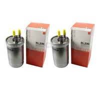 2X MAHLE Filtre À Carburant KL 230 Pour Ford Mondeo III Kombi BWY