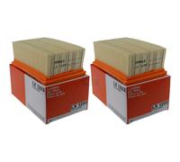 2X MAHLE / KNECHT Filtre À Air LX 1293