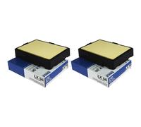 2x MAHLE / KNECHT Filtre À Air LX 56