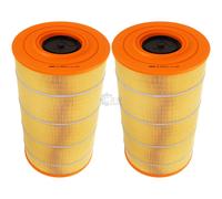 2X MAHLE / KNECHT Filtre À Air LX 7210/7