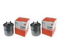 2X MAHLE / KNECHT Filtre À Carburant KL 100/2