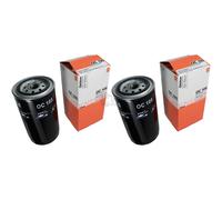 2X MAHLE / KNECHT Filtre À Huile OC 105