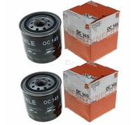2X MAHLE / KNECHT Filtre À Huile OC 145