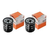 2X MAHLE / KNECHT Filtre À Huile OC 473