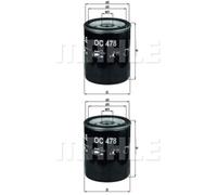 2X MAHLE / KNECHT Filtre À Huile OC 478