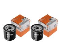 2X MAHLE / KNECHT Filtre À Huile OC 5