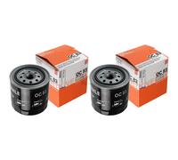 2X MAHLE / KNECHT Filtre À Huile OC 83