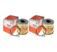 2X MAHLE / KNECHT Filtre À Huile OX 122D