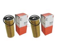 2X MAHLE / KNECHT Filtre À Huile OX 133D