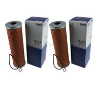 2X MAHLE / KNECHT Filtre À Huile OX 147D Pour Mercedes S-Class W140 Isdera