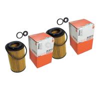2X MAHLE / KNECHT Filtre À Huile OX 153/7D