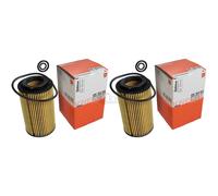 2X MAHLE / KNECHT Filtre À Huile OX 153D3