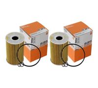 2X MAHLE / KNECHT Filtre À Huile OX 388D