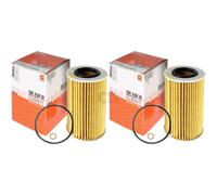 2X MAHLE / KNECHT Filtre À Huile OX 436D