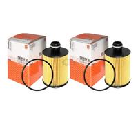 2X MAHLE / KNECHT Filtre À Huile OX 559D