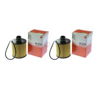 2X MAHLE / KNECHT Filtre À Huile OX 779D