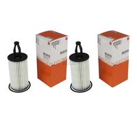 2X MAHLE / KNECHT Filtre À Huile OX 814D