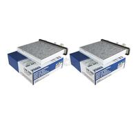 2x MAHLE / Knecht Filtre D'Habitacle Air À L'Intérieur à Pollen LAK 589 pour